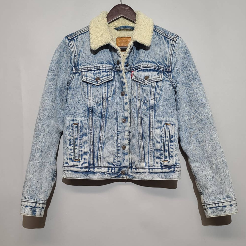 Levi's Denim Sherpa Lined Jacket